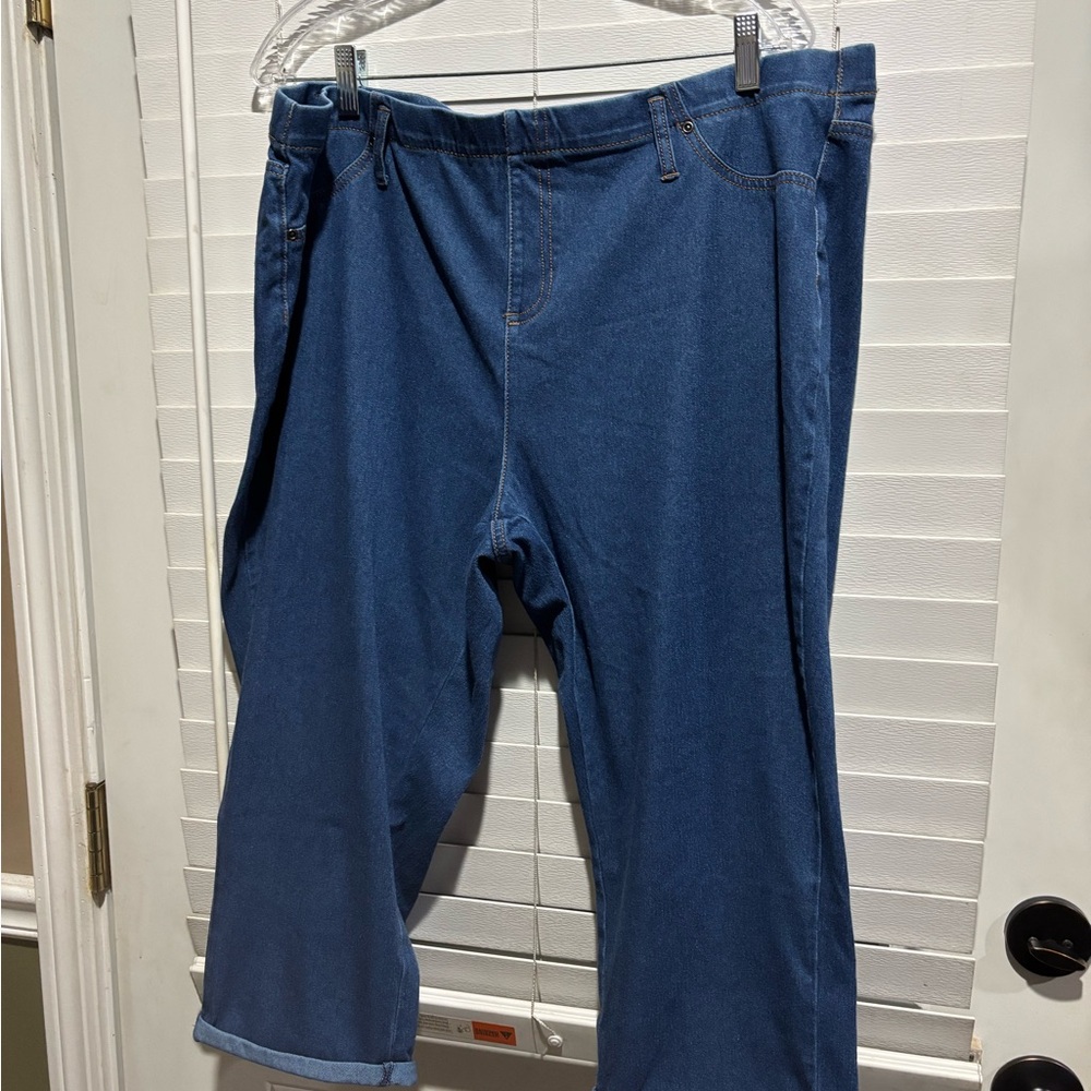 Terra & Sky Classic Blue Jeans short pants - Picture 2 of 5
